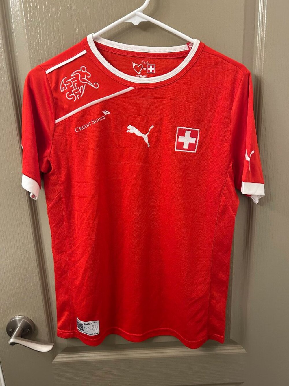Puma Swiss National Football Team Jersey  - Youth XL